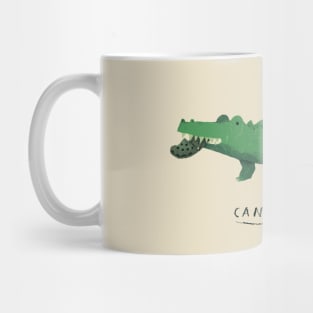 croc cannibalism Mug